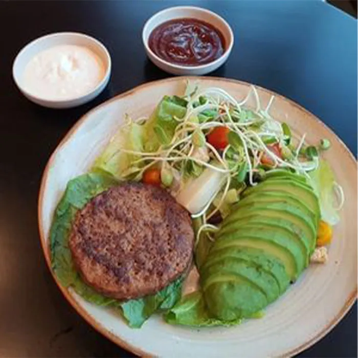 Vegan Australian Plant Beef Avocado Salad