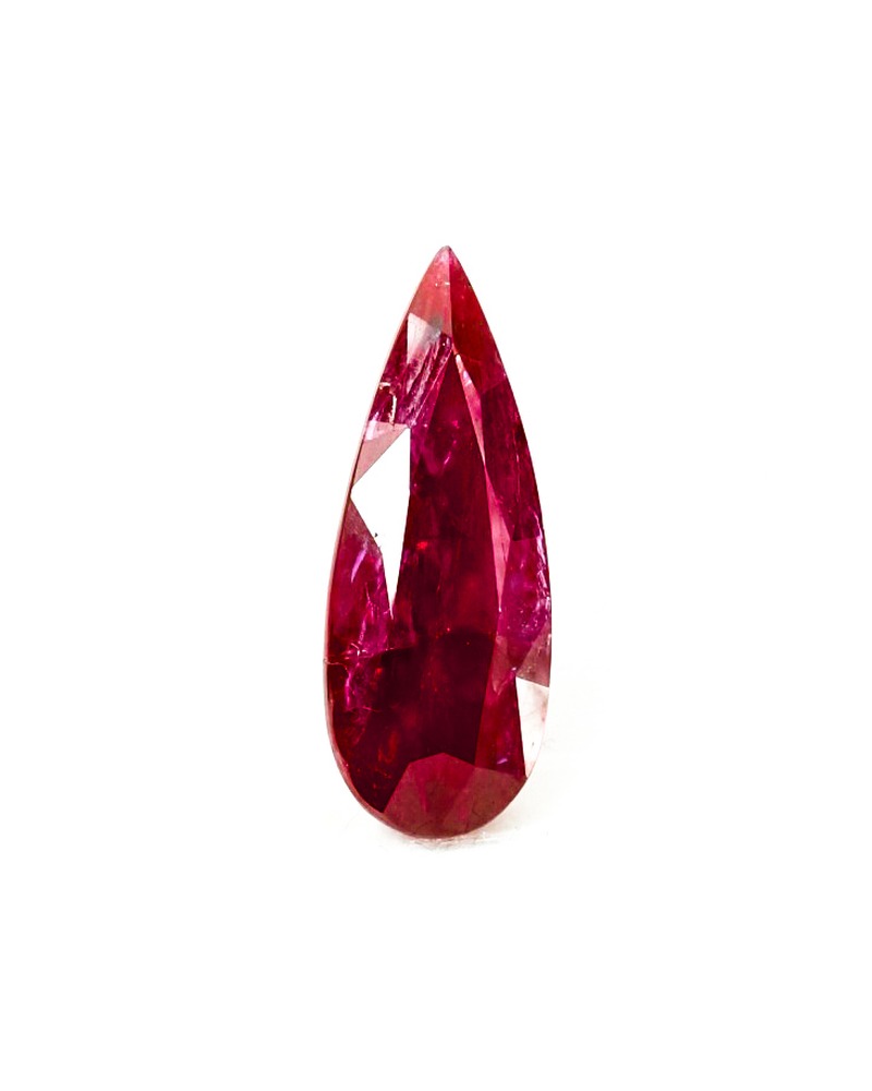 11.69ct Ruby · Pear Cut