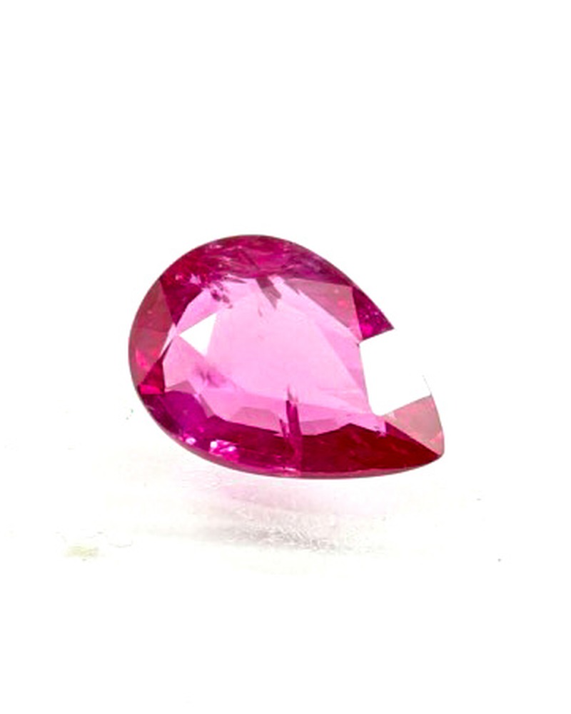 3.07ct Ruby · Pear Cut