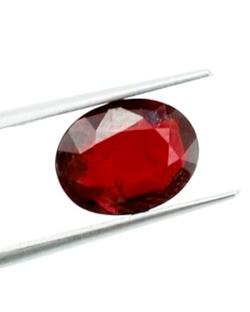 5.03ct Vivid Red Ruby · Oval Cut